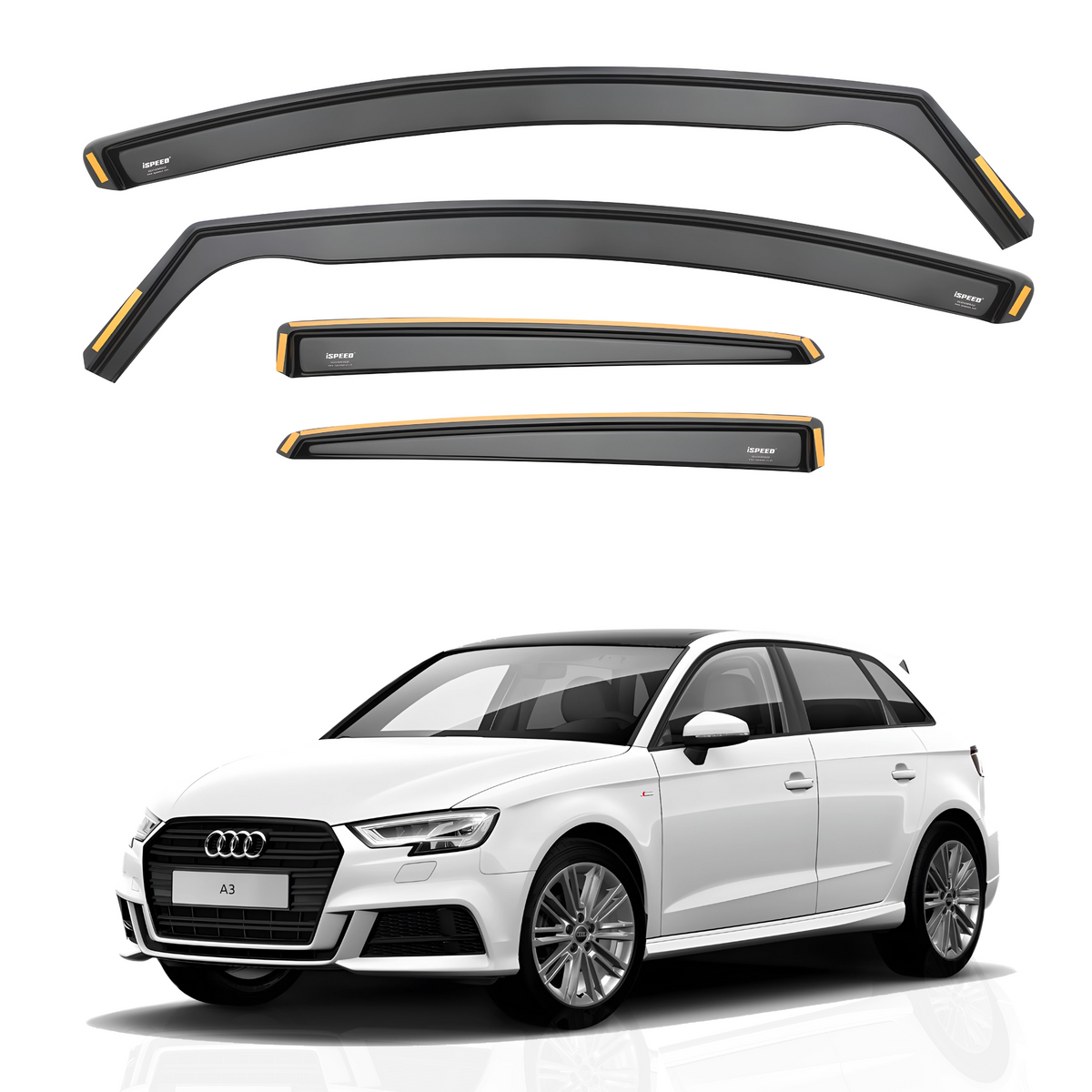 Audi a3 wind deflectors 5 deals door