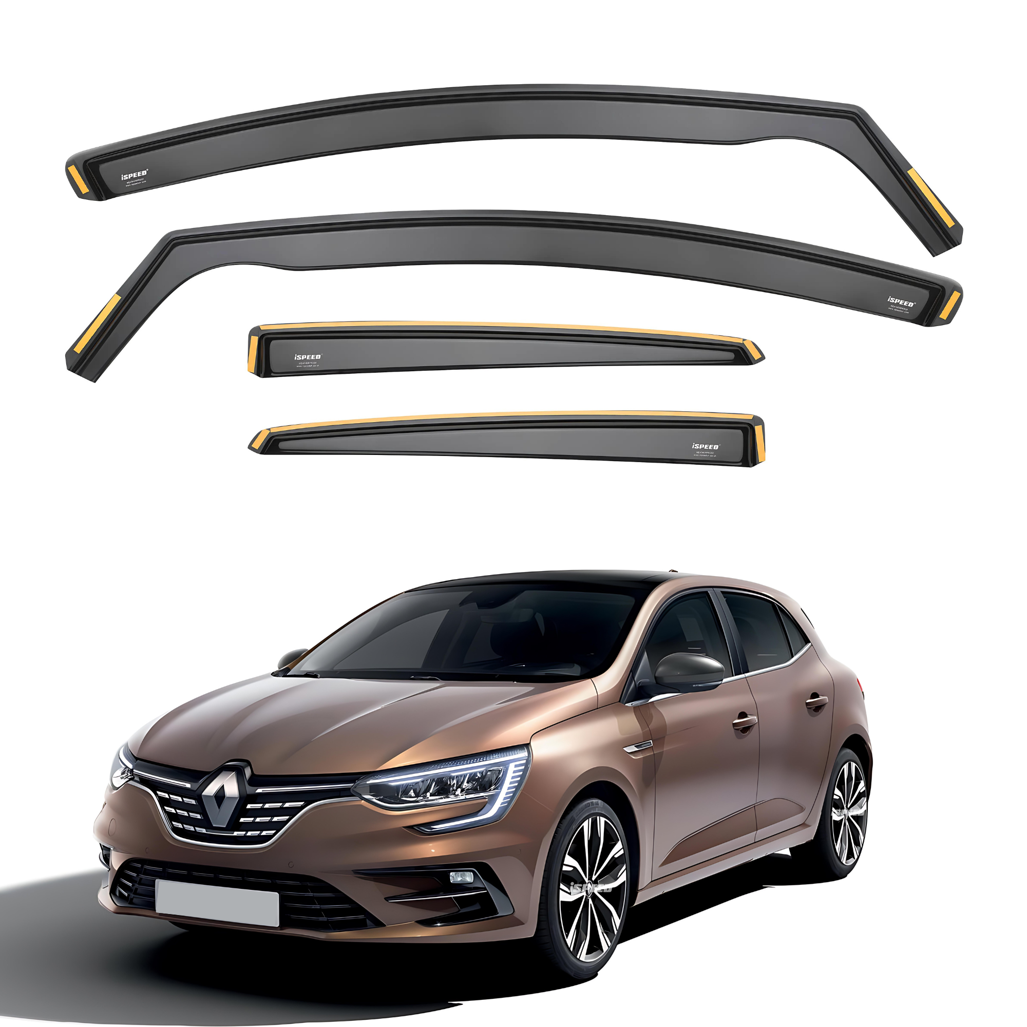 RENAULT MEGANE 2003 2008 , 2009 2016, 2013 2020 glass windbreaker Sport