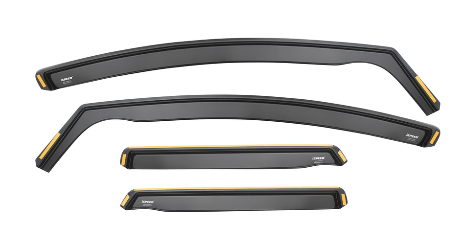 BYD Atto 3 2022-2025 5-Door SUV Wind Deflectors 4pc Set