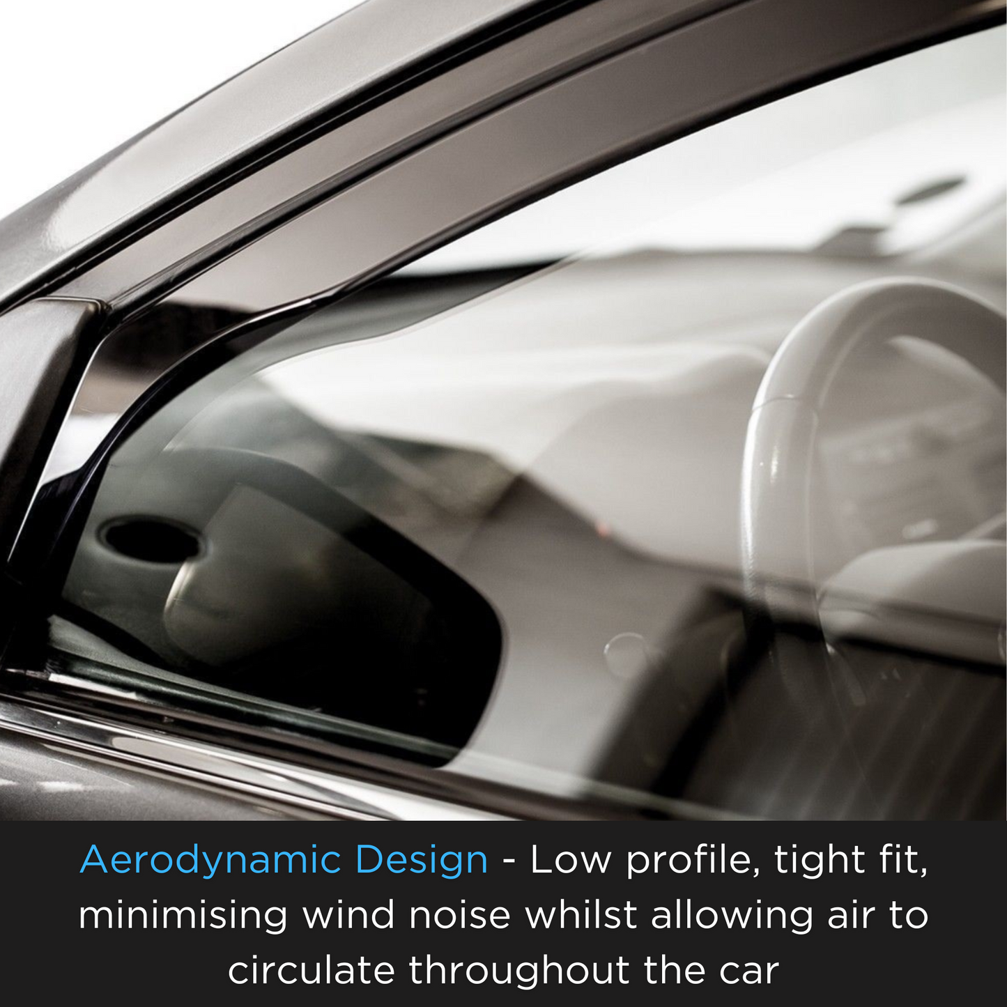 BYD ISPEED® Tinted Wind Deflectors