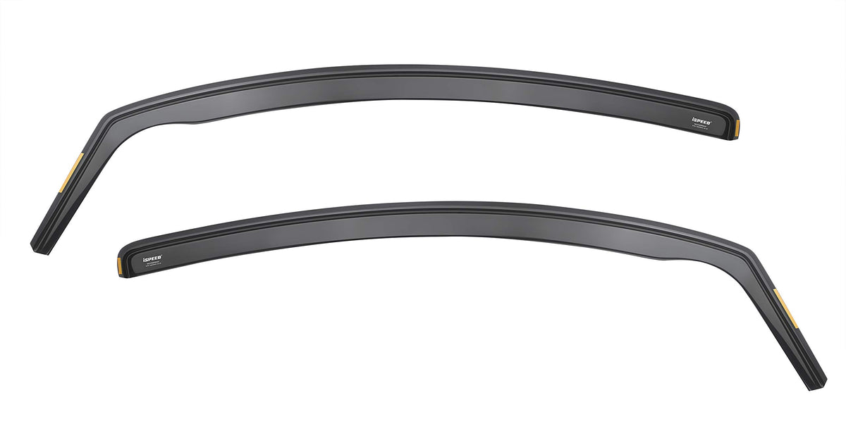 VW UP | Skoda Citigo | Seat Mii 3-Doors 2012-2019 2-Pieces ISPEED Tinted Wind Deflectors - ISPEED