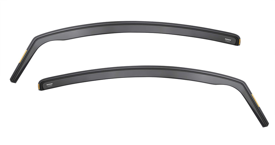 VW UP | Skoda Citigo | Seat Mii 3-Doors 2012-2019 2-Pieces ISPEED Tinted Wind Deflectors - ISPEED