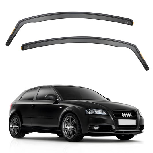 Audi A3/S3 MK2 2004-2012 3-Door Hatchback Wind Deflectors 2pc Set