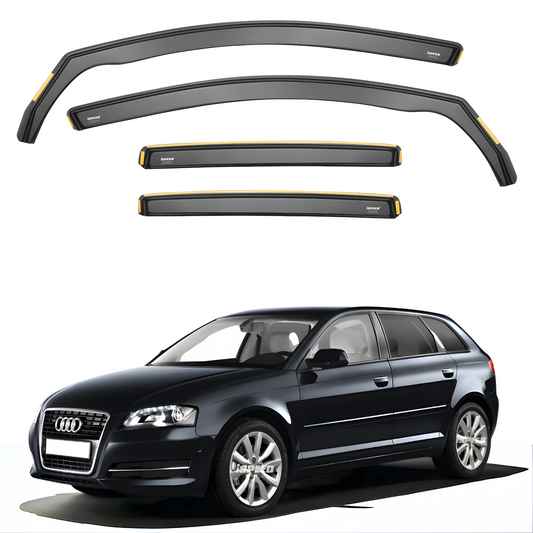 Audi A3/S3 MK2 2004-2012 5-Door Hatchback Wind Deflectors 4pc Set