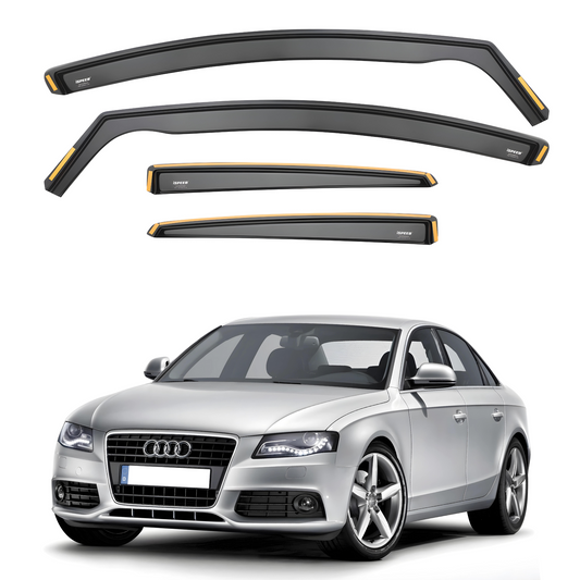 Audi A4 B8 2009-2015 4-Door Saloon Wind Deflectors 4pc Set