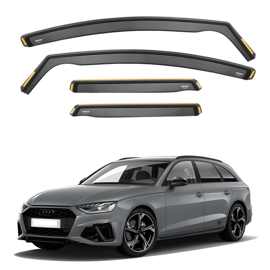 Audi A4 B9 Avant 2016-2024 5-Door Estate Wind Deflectors 4pc Set