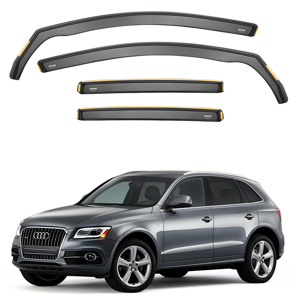 Audi Q5/SQ5 MK1 2009-2017 5-Door SUV Wind Deflectors 4pc Set (Does Not Fit Sportback)