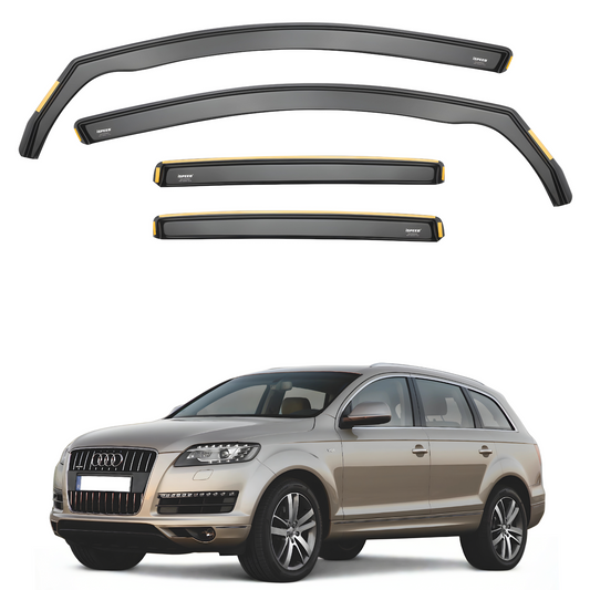 Audi Q7 MK1 2006-2015 5-Door SUV Wind Deflectors 4pc Set