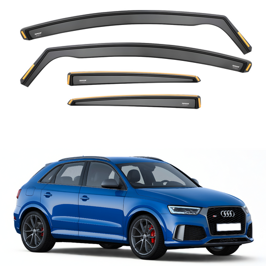 Audi Q3/RSQ3 MK1 2011-2018 5-Door SUV Wind Deflectors 4pc Set