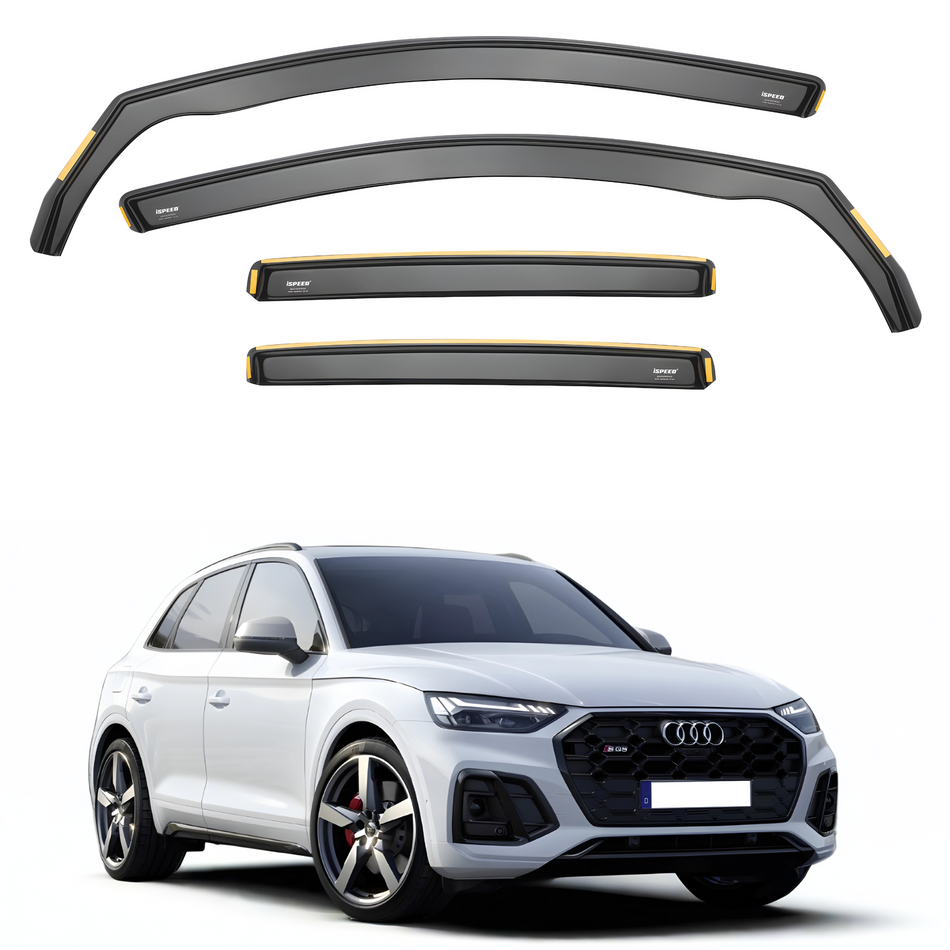 Audi Q5/SQ5 MK2 2017-2024 5-Door SUV Wind Deflectors 4pc Set (Does Not Fit Sportback)