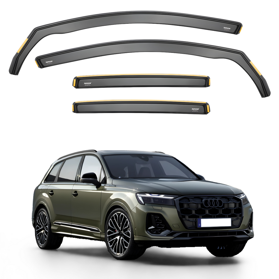 Audi Q7/SQ7 MK2 2015-2024 5-Door SUV Wind Deflectors 4pc Set