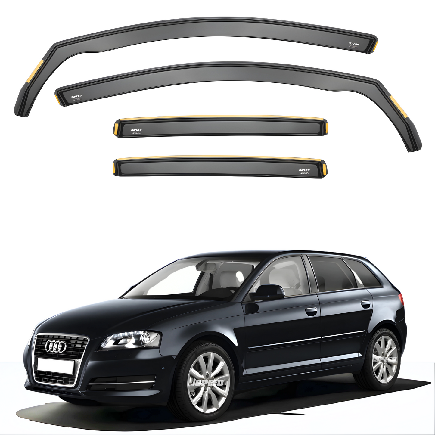 Audi ISPEED® Tinted Wind Deflectors