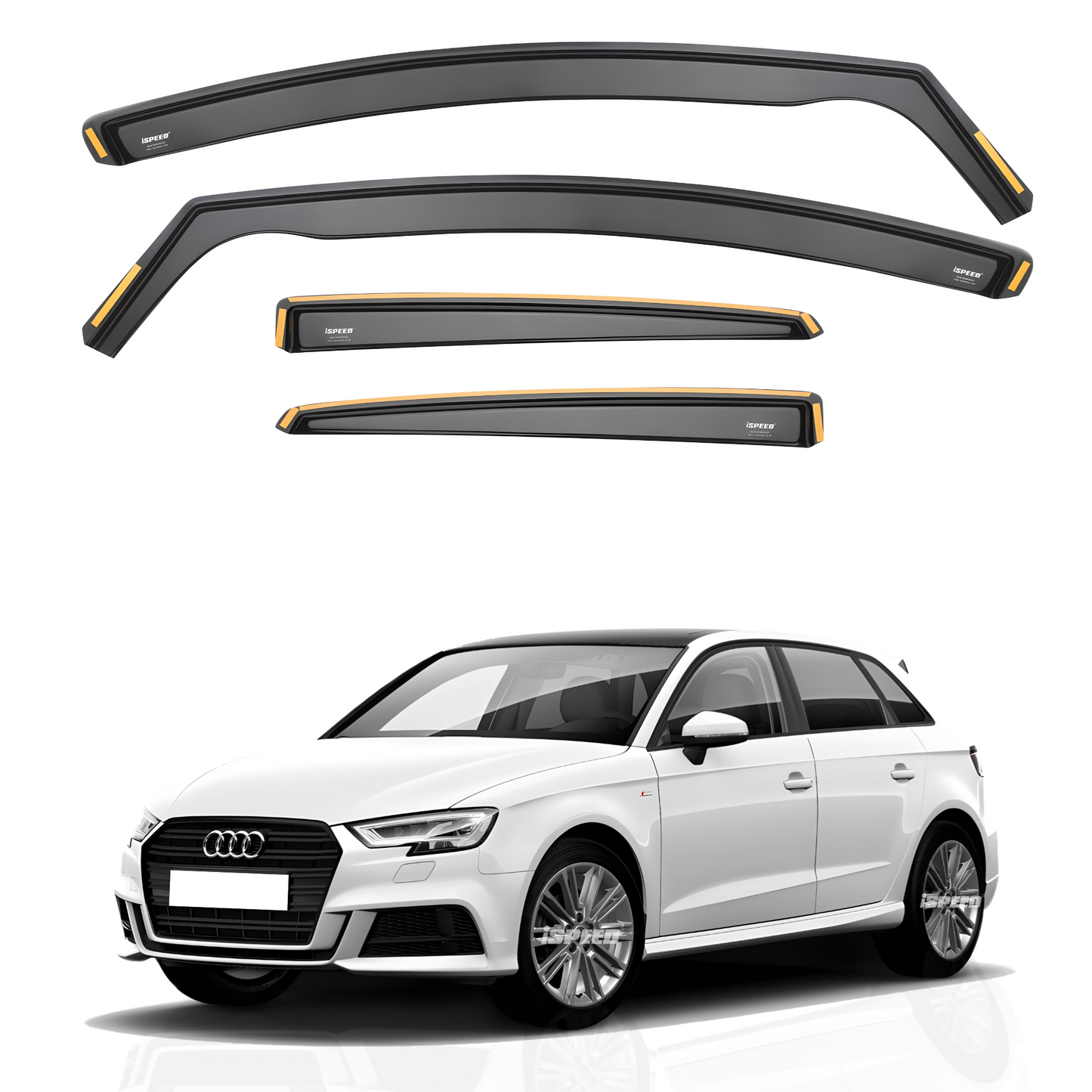 Audi ISPEED® Tinted Wind Deflectors