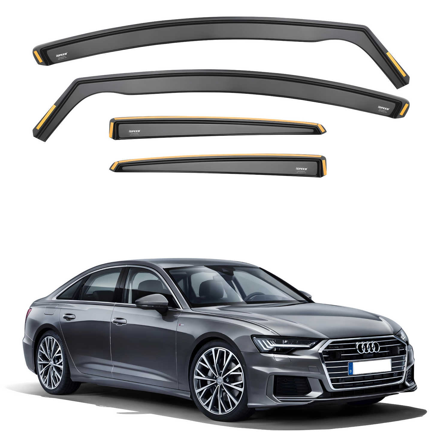 Audi ISPEED® Tinted Wind Deflectors