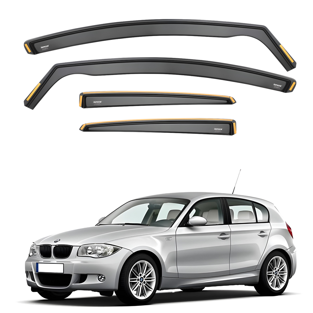 BMW 1 Series E87 2004 2011 5 Door Hatchback Wind Deflectors 4pc