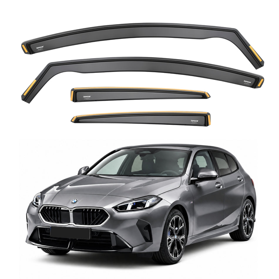 BMW 1 Series F70 2024-2027 5-Door Hatchback Wind Deflectors 4pc Set