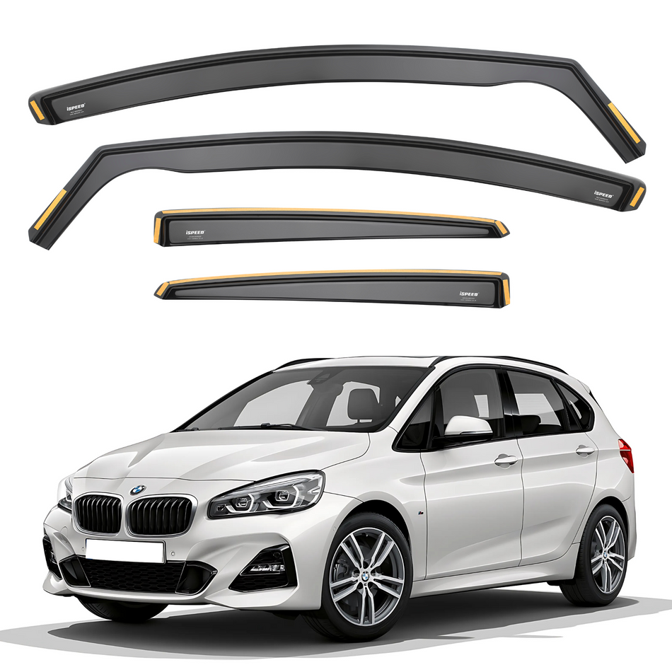 BMW 2 Series Active Tourer MK1 2014-2021 5-Seater MPV Wind Deflectors 4pc Set