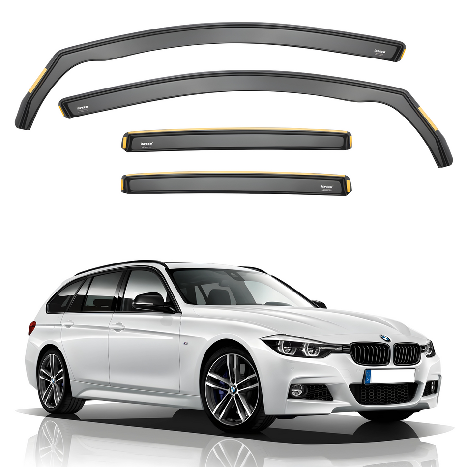 BMW 3 Series F31 2012-2019 5-Door Estate Wind Deflectors 4pc Set