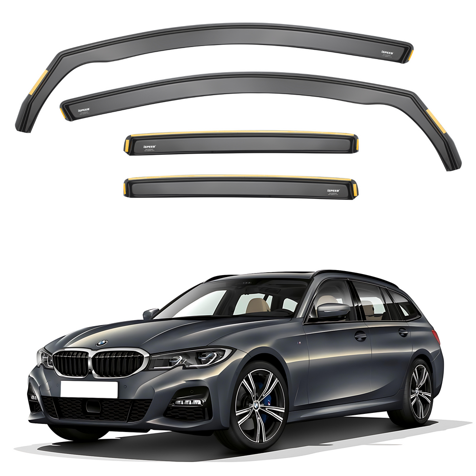 BMW 3 Series G21 Touring 2019-2024 Wind Deflectors 4pc Set