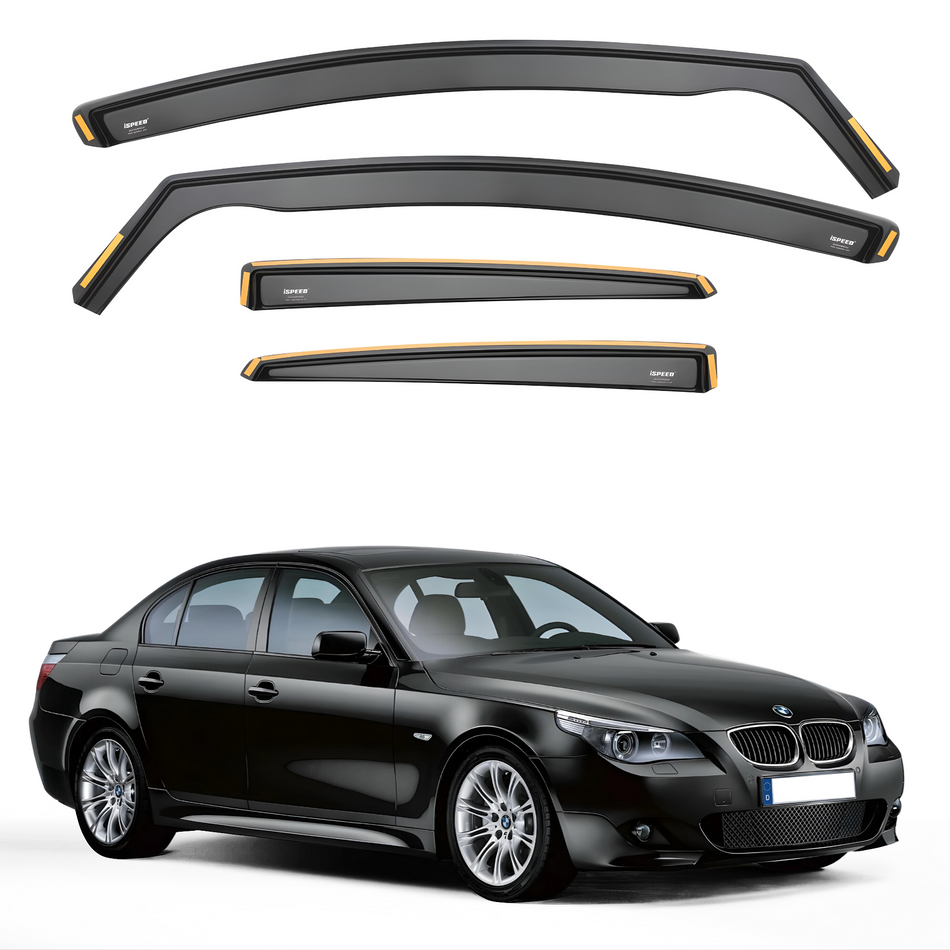 BMW 5 Series E60 2003-2010 4-Door Saloon Wind Deflectors 4pc Set