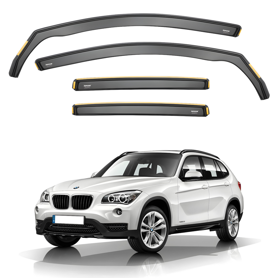 BMW X1 E84 2009-2015 5-Door SUV Wind Deflectors 4pc Set