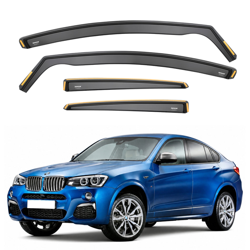BMW X4 F26 2013-2018 Wind Deflectors 4pc Set