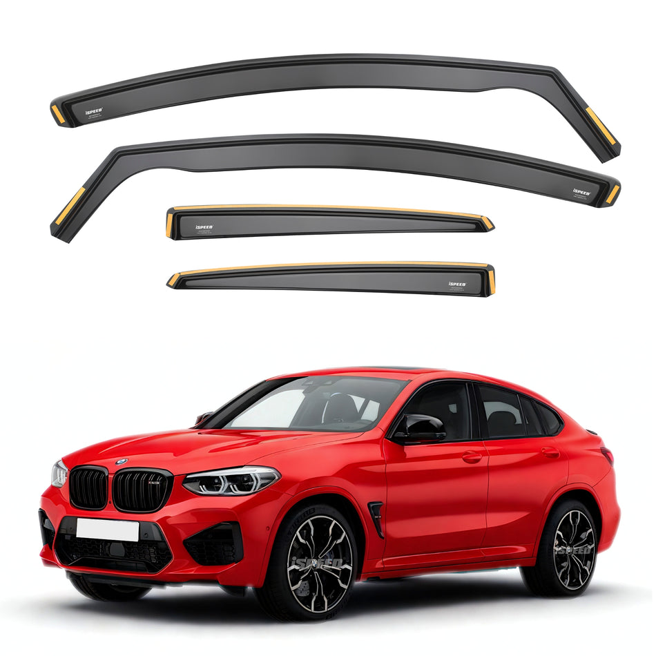 BMW X4 G02 2018-2027 Wind Deflectors 4pc Set