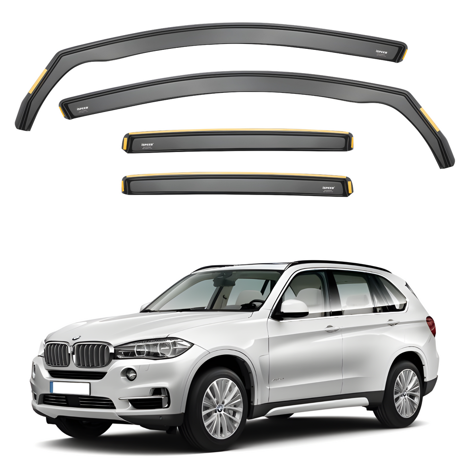 BMW X5 F15 / X5M F85 2013-2018 5-Door SUV Wind Deflectors 4pc Set