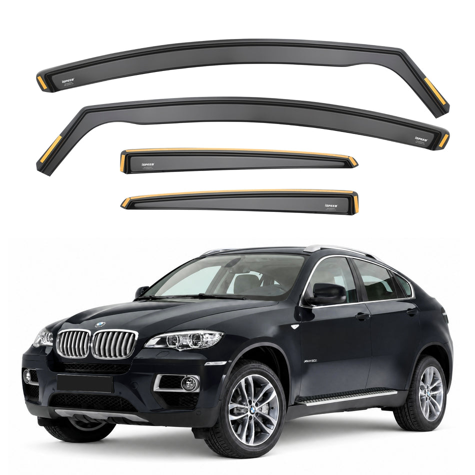 BMW X6 E71 2007-2014 Wind Deflectors 4pc Set