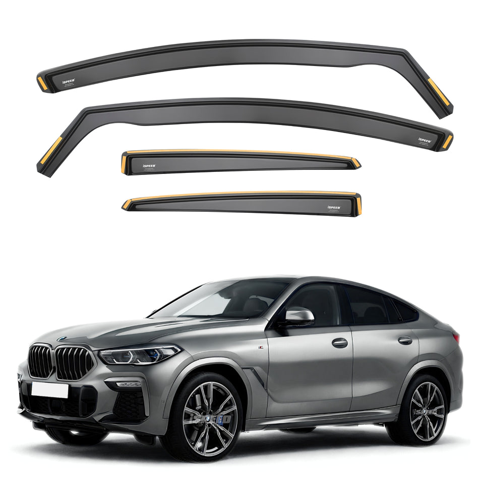 BMW X6 G06 2019-2027 Wind Deflectors 4pc Set