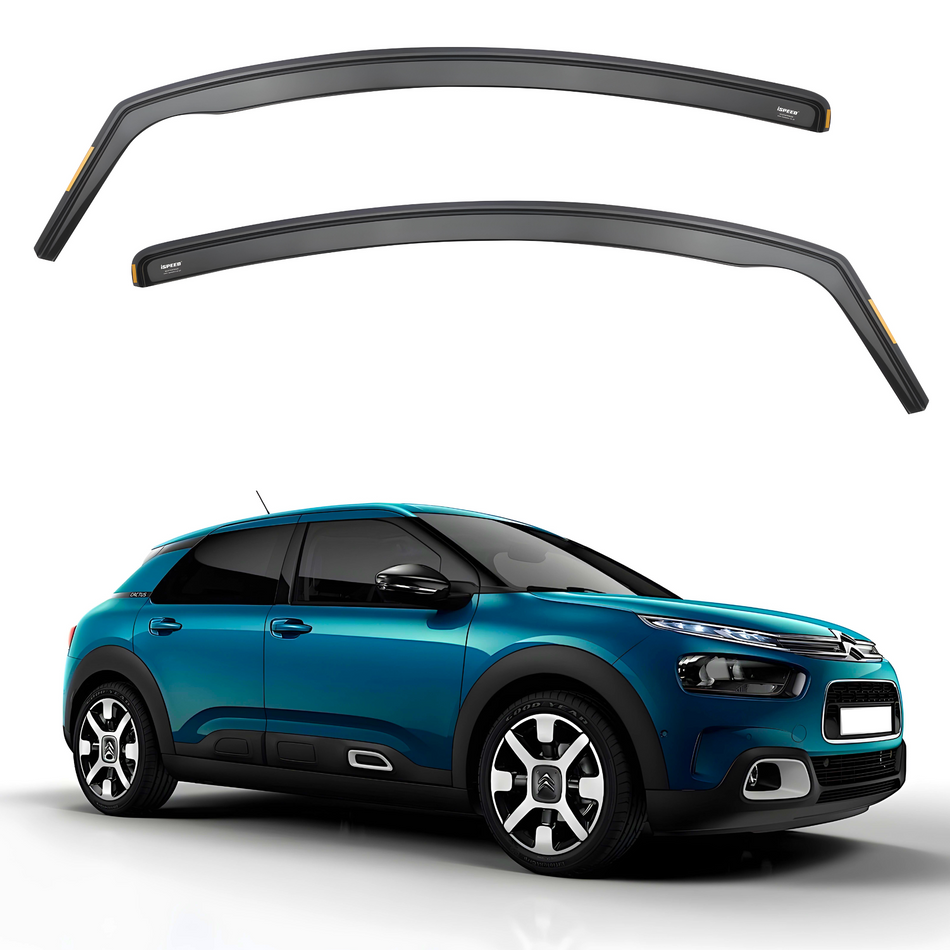 Citroen C4 Cactus 2014-2023 5-Door SUV Front Wind Deflectors 2pc Set