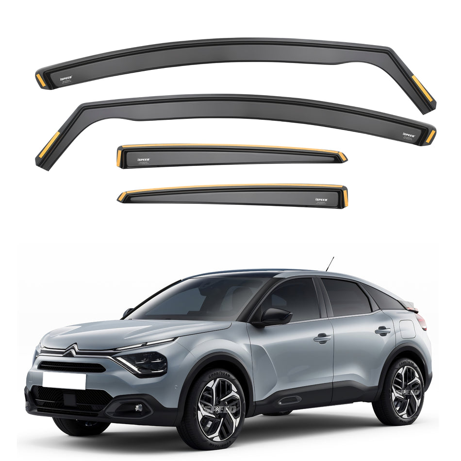 Citroen C4 / C4X MK3 2020-2027 Wind Deflectors 4pc Set