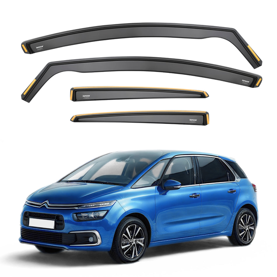 Citroen C4 Picasso MK2 2013-2020 Wind Deflectors 4pc Set