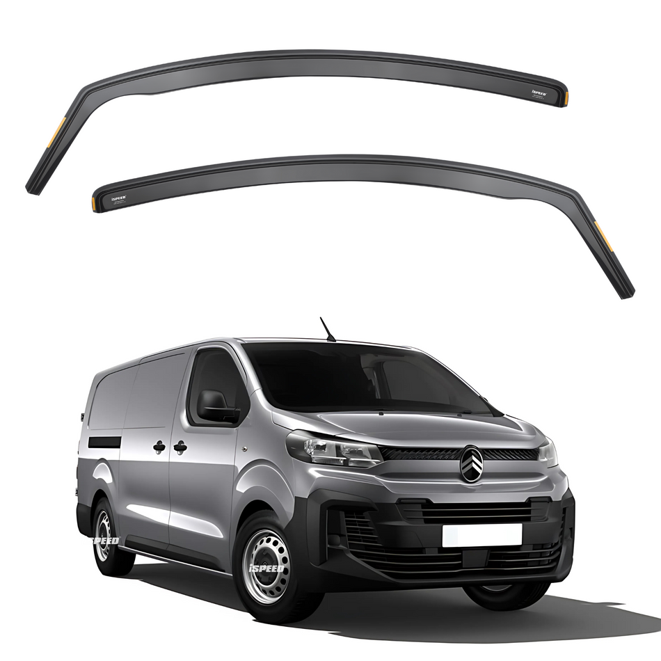 Citroen Dispatch/Jumpy MK3 2016-2024 Wind Deflectors 2pc Set