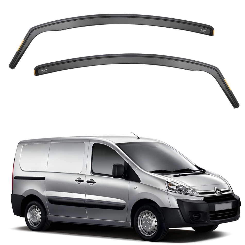 Citroen Dispatch/Jumpy MK2 2007-2016 Wind Deflectors 2pc Set