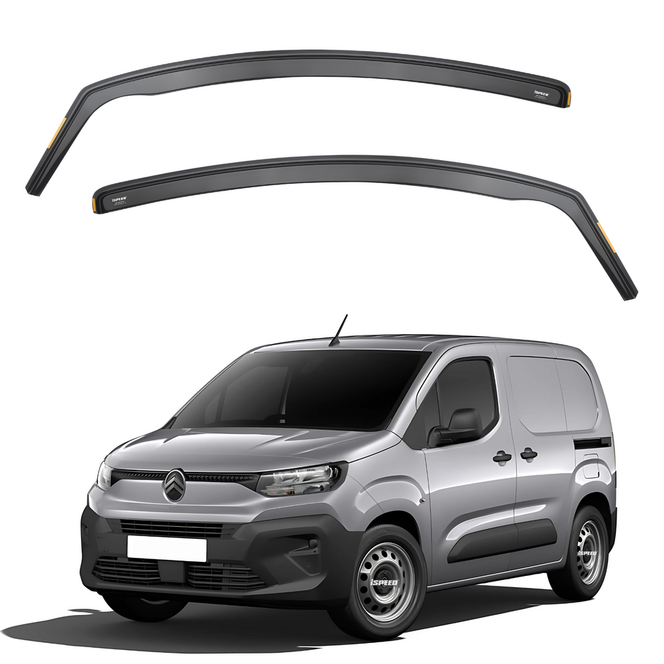 Citroen Berlingo MK3 2018-2025 Wind Deflectors 2pc Set