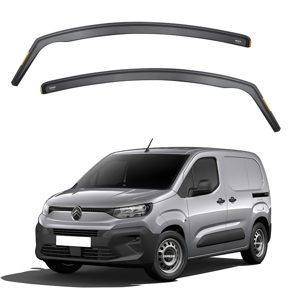 Citroen Berlingo MK3 2018-2024 Wind Deflectors 2pc Set