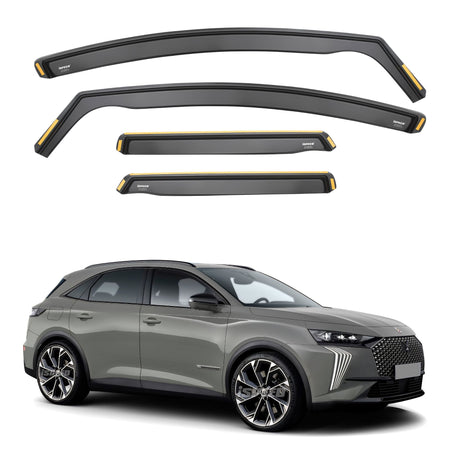 ISPEED DS7 Crossback 2017-2026 Wind Deflectors 4pc Set - 2017 2018 2019 2020 2021 2022 2023 2024 2025 2026