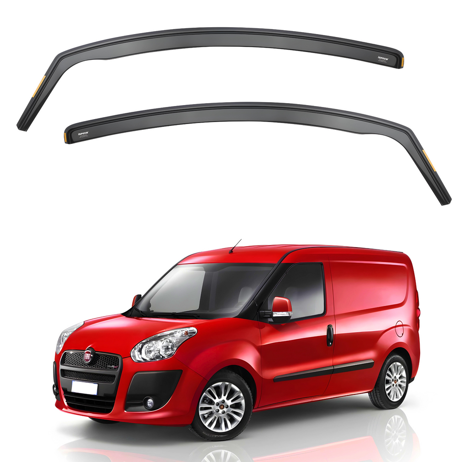 Fiat Doblo MK2 2010-2022 Wind Deflectors 2pc Set