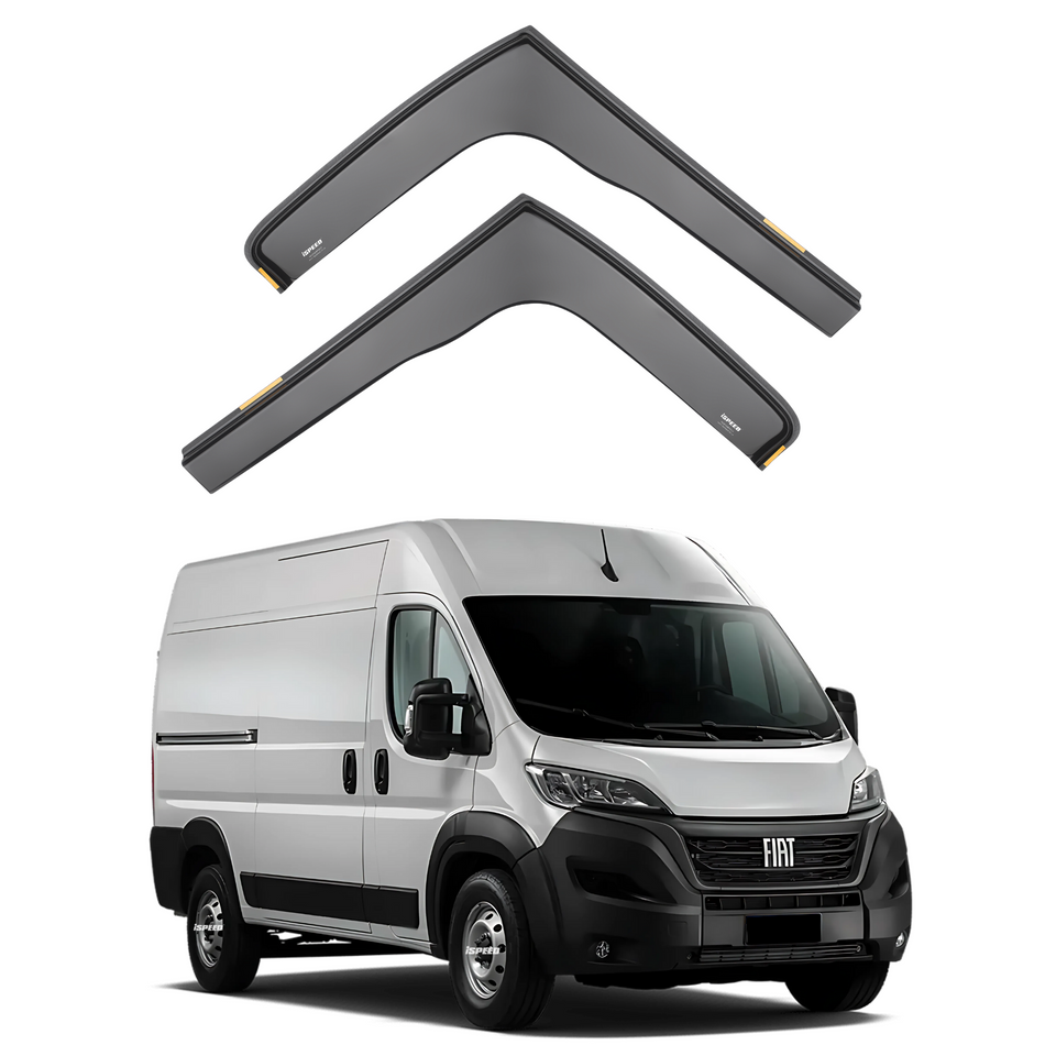 Fiat Ducato MK3 2006-2024 Wind Deflectors 2pc Set