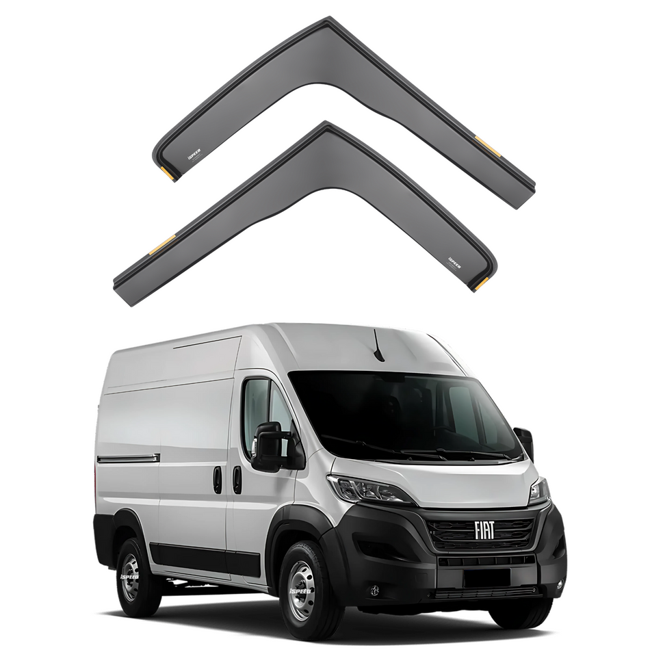 Fiat Ducato 2006-2024 Wind Deflectors 2pc Set