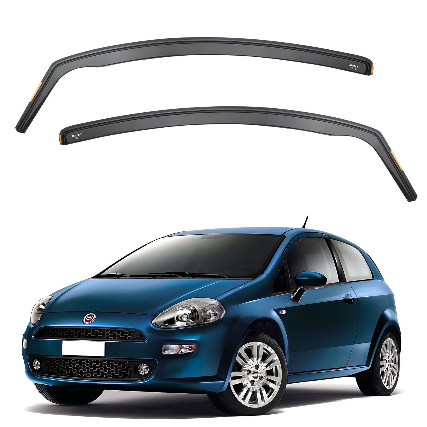 Fiat ISPEED® Tinted Wind Deflectors