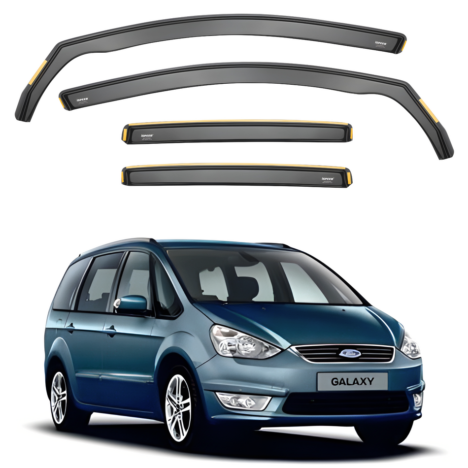 Ford Galaxy MK2 2006-2015 5-Door MPV Wind Deflectors 4pc Set