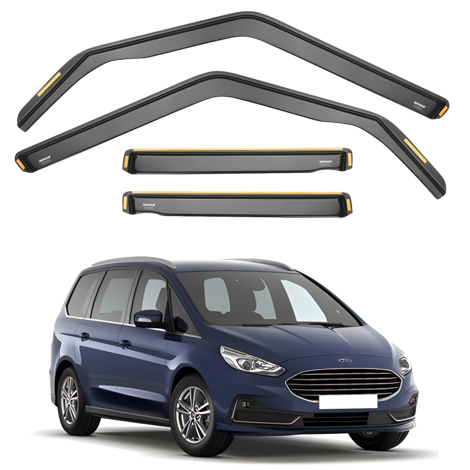 Ford Galaxy MK3 2015 Onwards 5-Door MPV Wind Deflectors 4pc Set