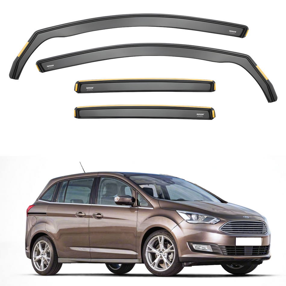 Ford Grand C-Max 2010-2019 7 Seater Wind Deflectors 4pcs