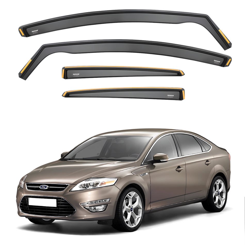 Ford Mondeo MK4 2007-2015 Hatchback & Saloon Wind Deflectors 4pc Set