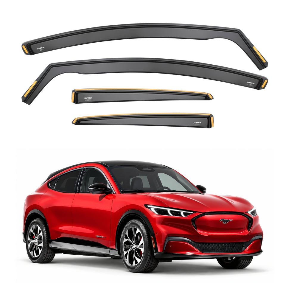 Ford Mustang Mach-E 2020-2027 Wind Deflectors 4pc Set