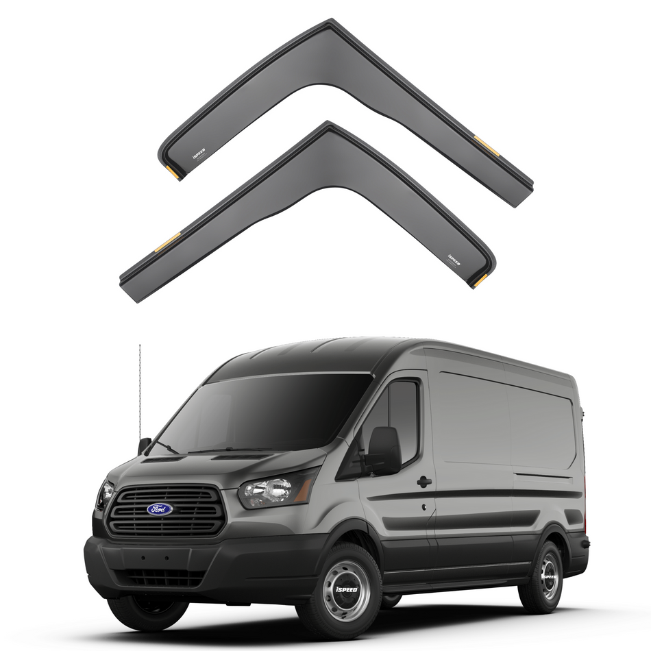 Ford Transit MK8 2013 Onwards Wind Deflectors 2pc Set