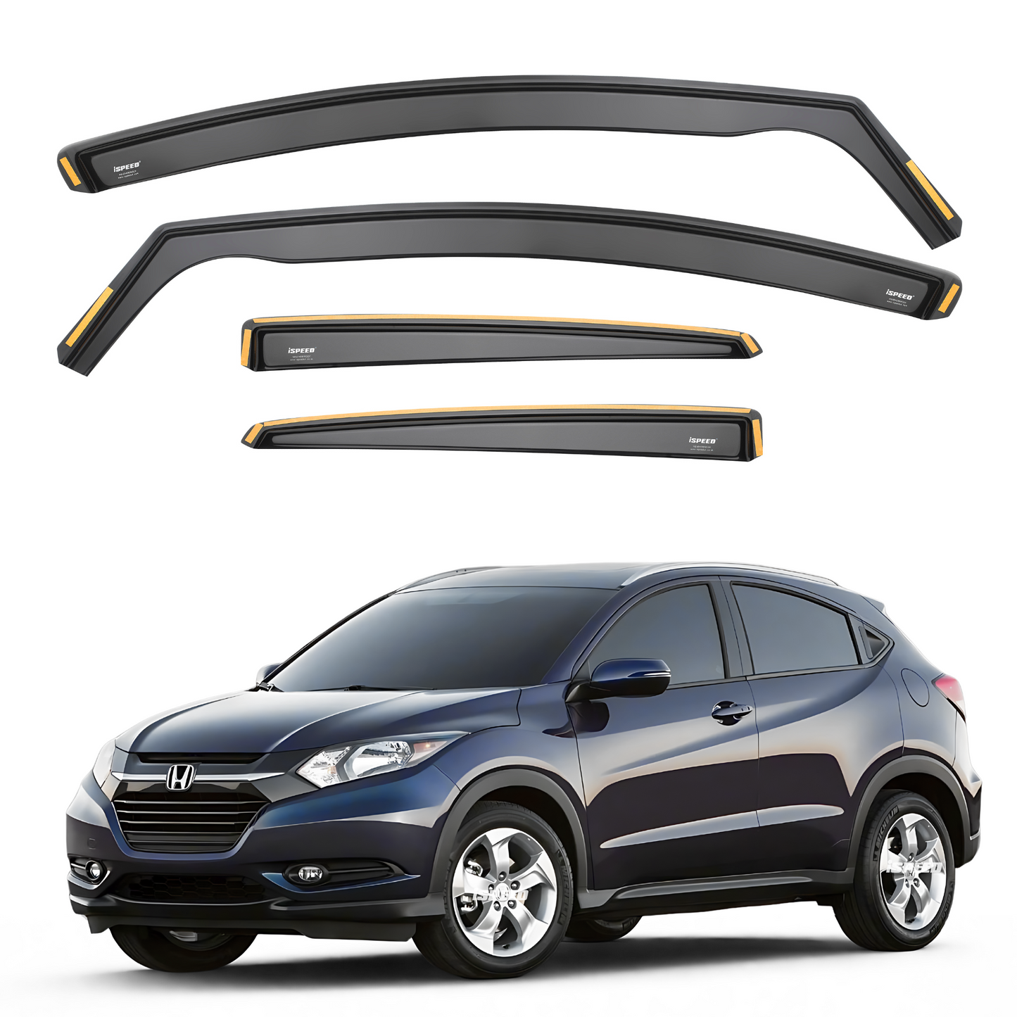 Honda HR-V MK2 2015-2021 Wind Deflectors 4pc Set