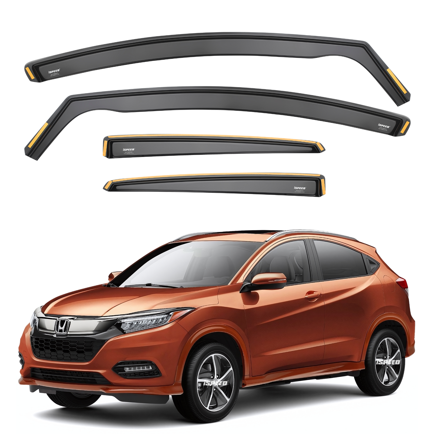 Honda HR-V MK2 2015-2021 Wind Deflectors 4pc Set